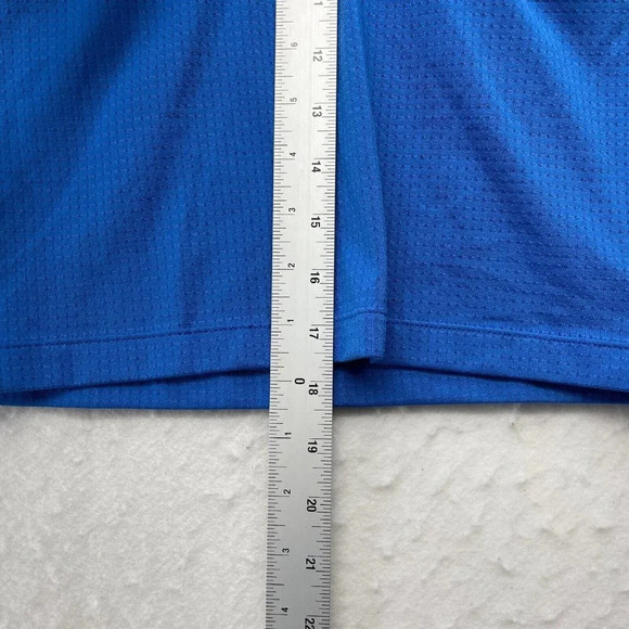 Nike Tank Top Women's Sz M Royal Blue Activewear V Neck DriFit Sleeveless Jersey - Picture 4 of 11